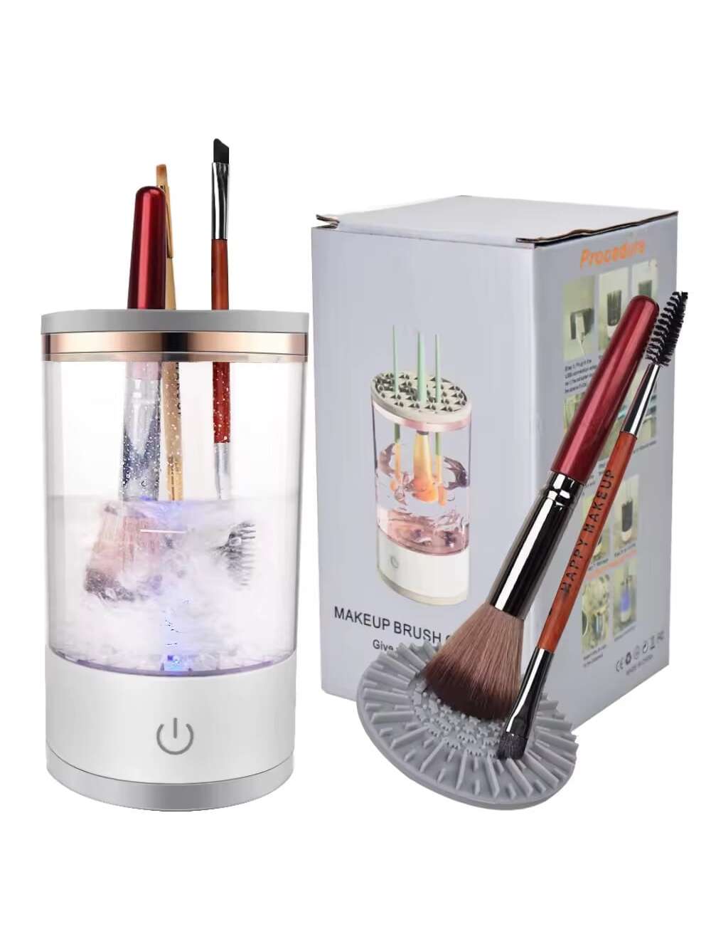 USB Powered Makeup Brush Cleaner