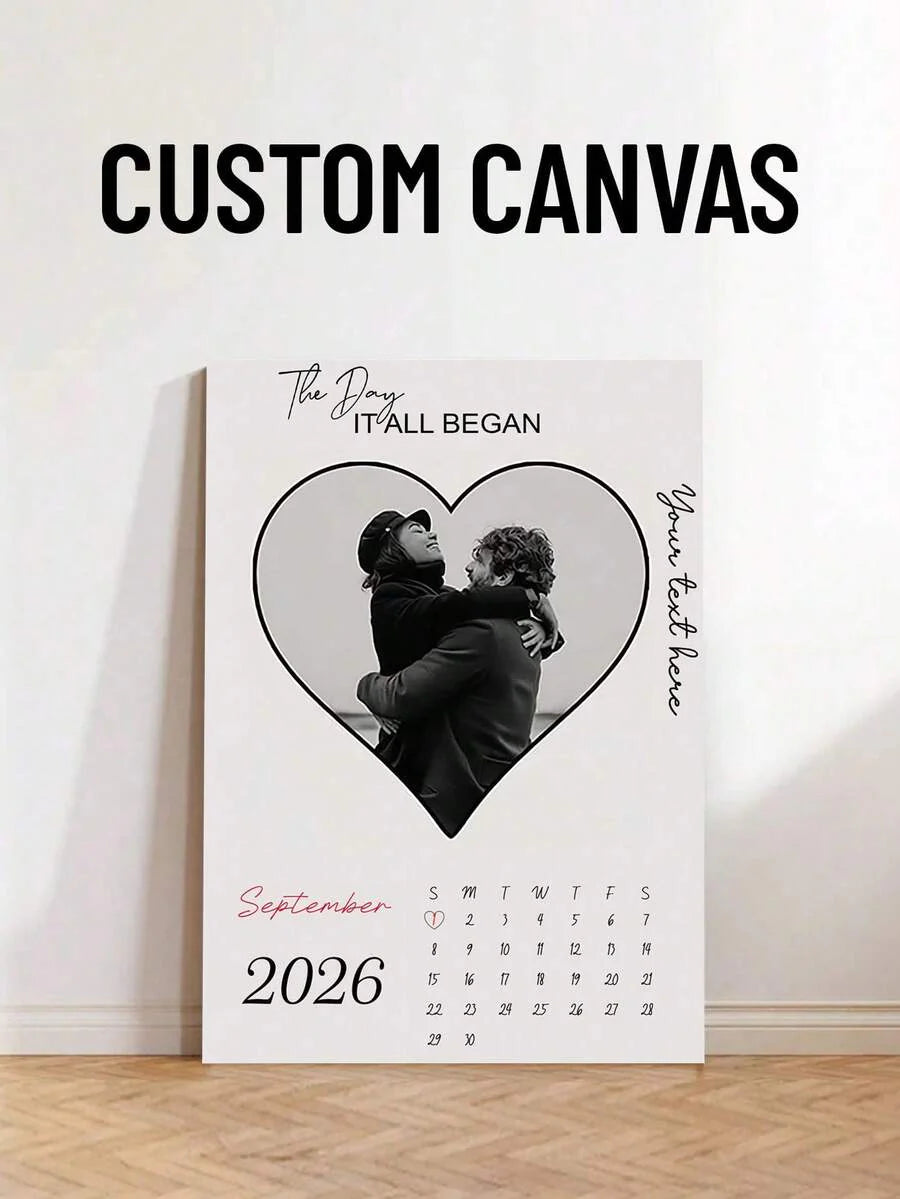 1pc Customized Canvas Wall Art