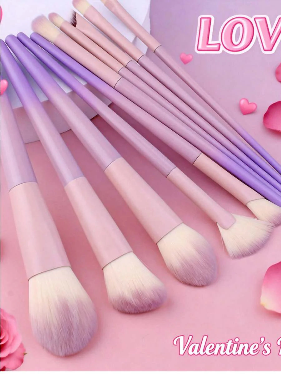 13pcs Professional Makeup Brush Set, Suitable For Foundation