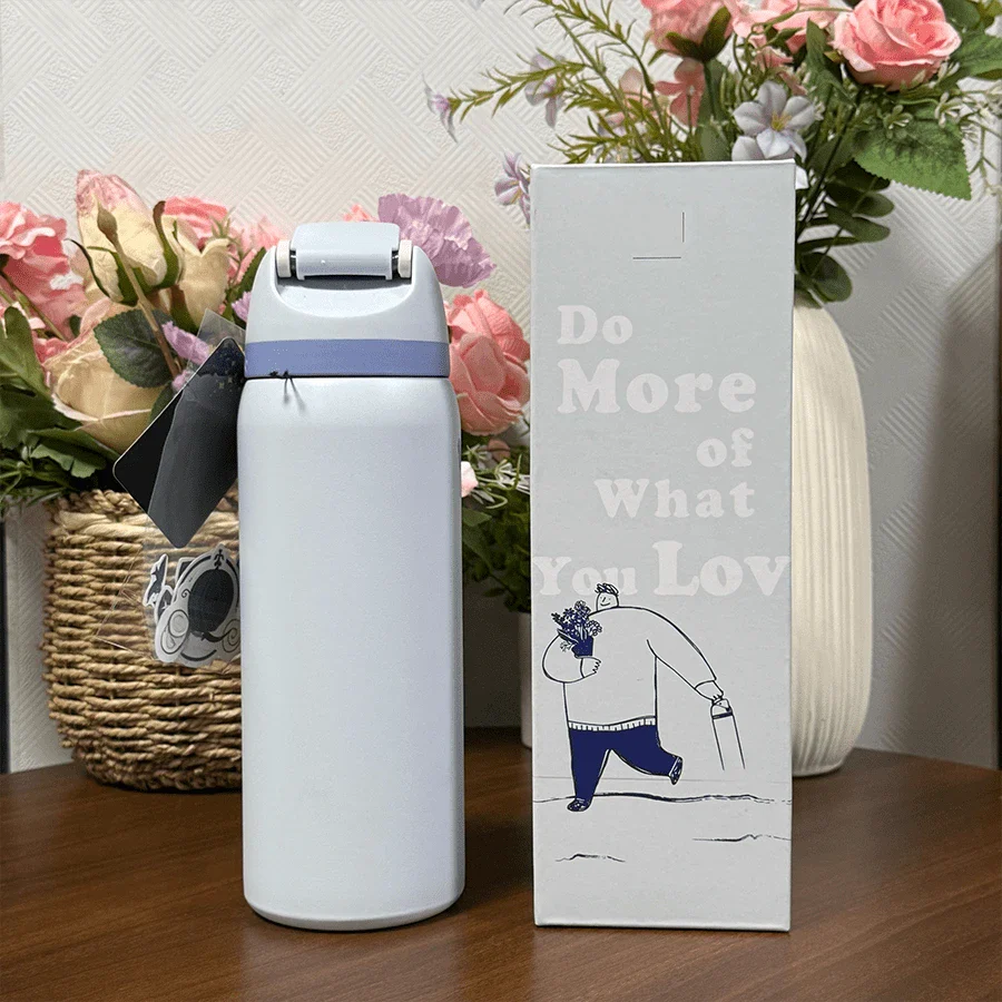 Owala Stainless Steel Water Bottle With Straw For Travel