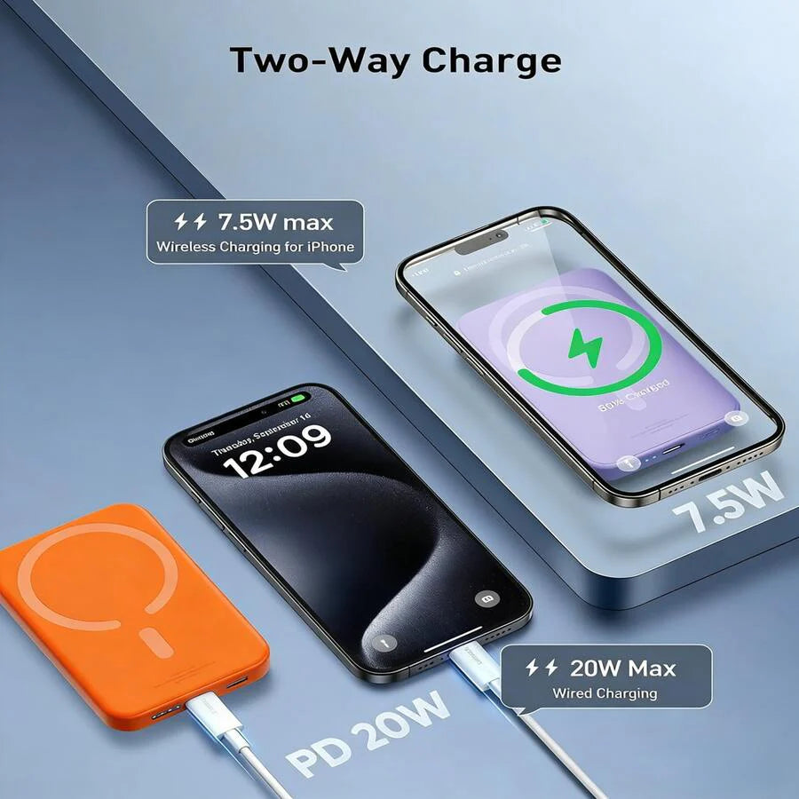 Fast Charging Magnetic Power Bank Portable Power Supply