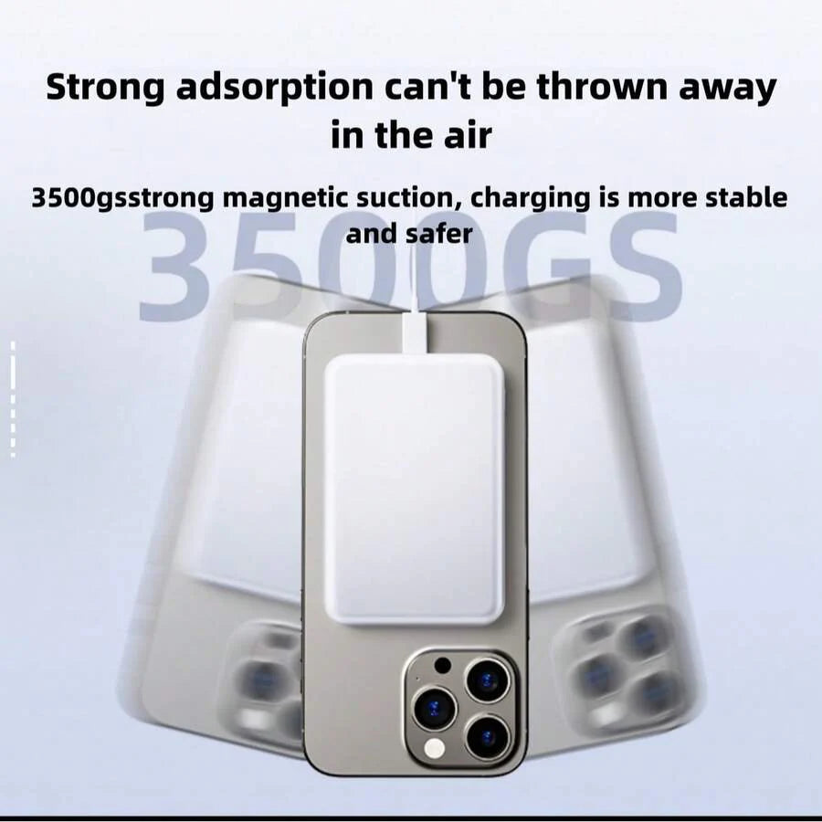 Fast Charging Magnetic Wireless Power Bank