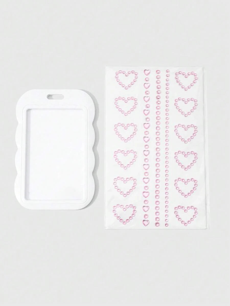ROMWE Kawaii 1 College Style Red Card Cover