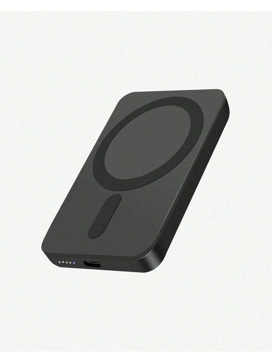 Fast Charging Magnetic Wireless Power Bank With MagSafe Ring Portable Charger