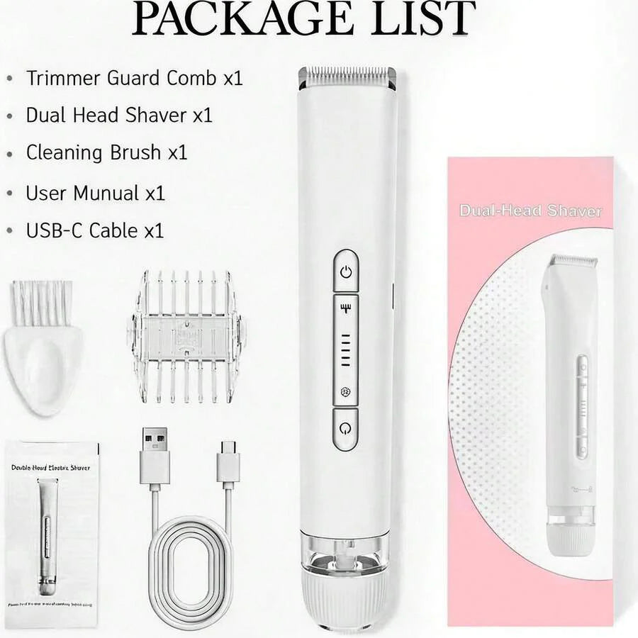 2 In 1 Women Electric Razor & Bikini Trimmer