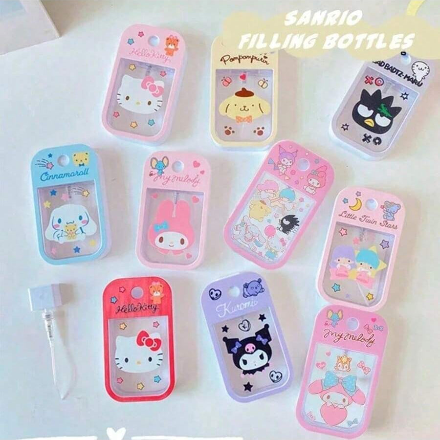 Sanrio Portable Spray Bottle Set