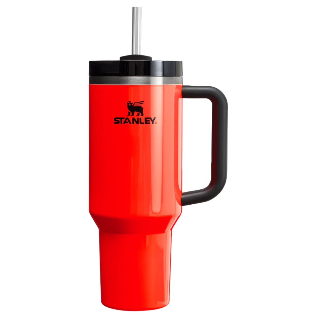 Stanley Neon Orange Quencher 40oz Tumbler