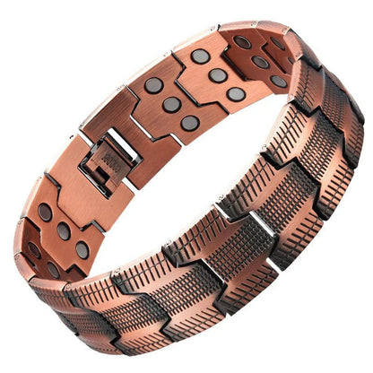 Premium Magnetic Copper Bracelet – Health, Energy & Balance Support
