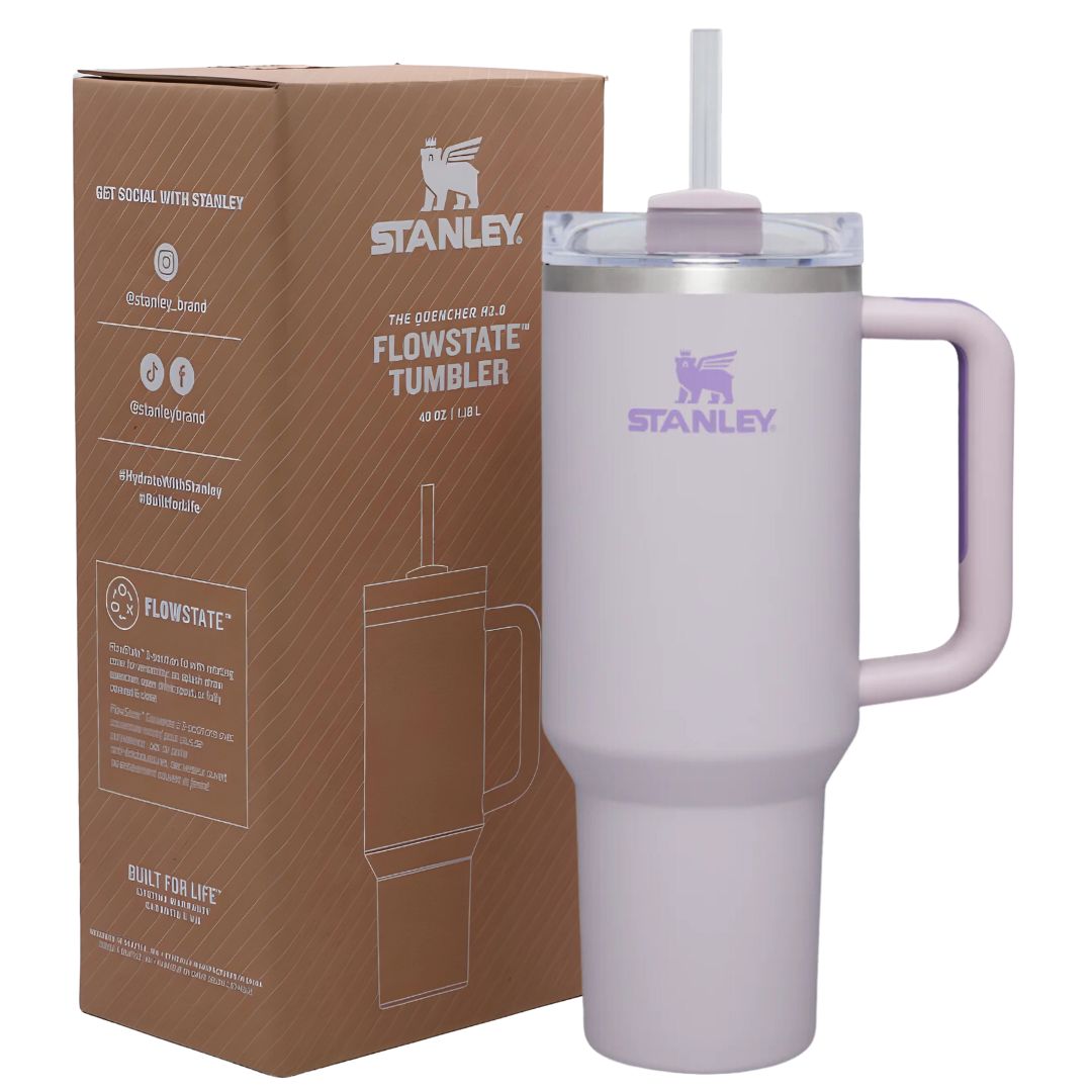Stanley Tumbler 40oZ With Handle and Straw