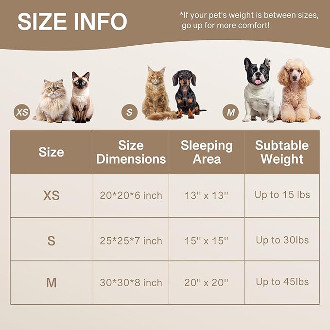 MEWOOFUN Donut Dog Beds for Small Dog, Calming Bed Round Cute Puppy Bed with Non-Slip Bottom, Fluffy Washable Pet Bed for Puppy and Kitten (Navy Blue, S (25x25x7))