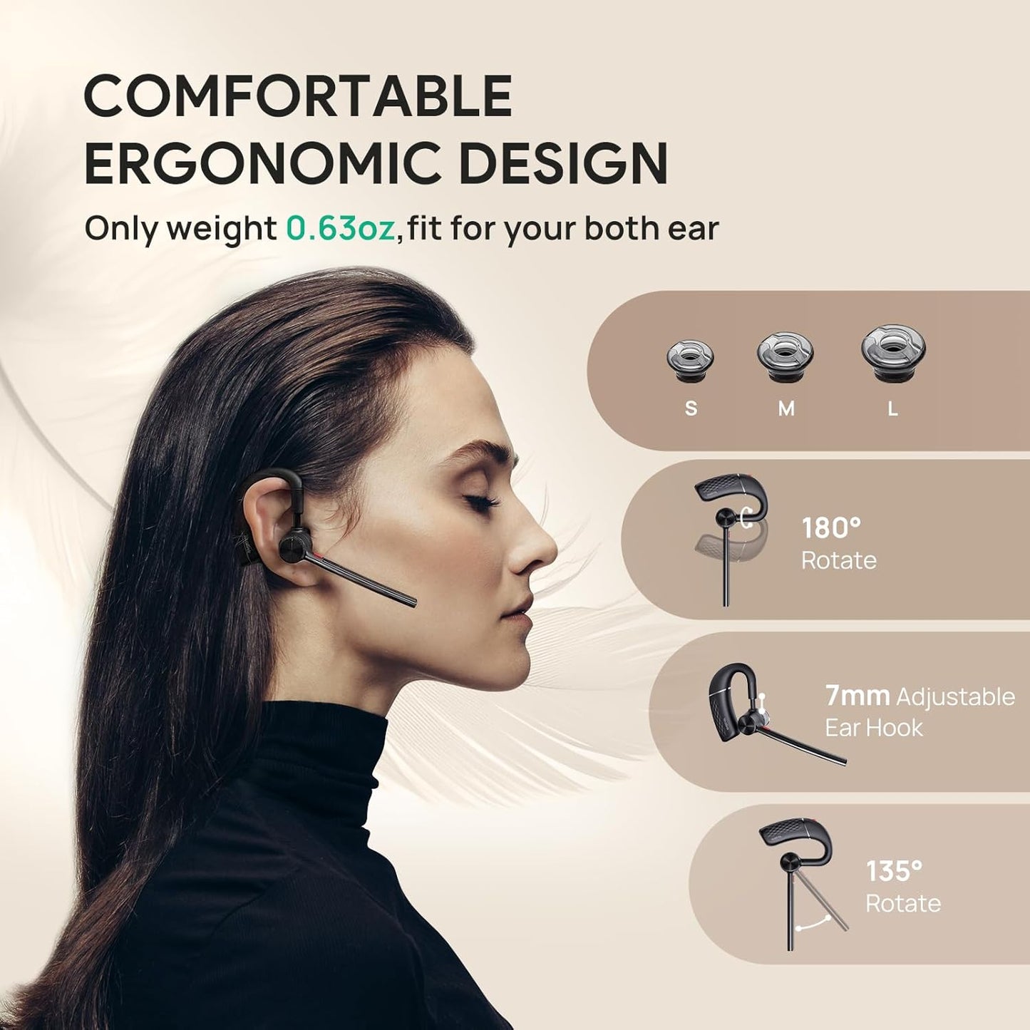 Yealink Bluetooth Headset Workstation, Office Wireless Headset with Mic, Speakerphone, Wireless Charging Pad, Charging Case, USB-C/A Dongle,Connect to Desk Phone, PC, Work with Teams Zoom
