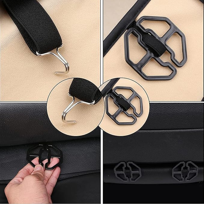 Coverado Seat Covers, Car Seat Covers Front Seats, Gray Car Seat Cover, Waterproof Car Seat Covers, Car Seat Cushion, Front Car Seat Covers Leatherette Car Seat Protector Universal Fit Most Cars