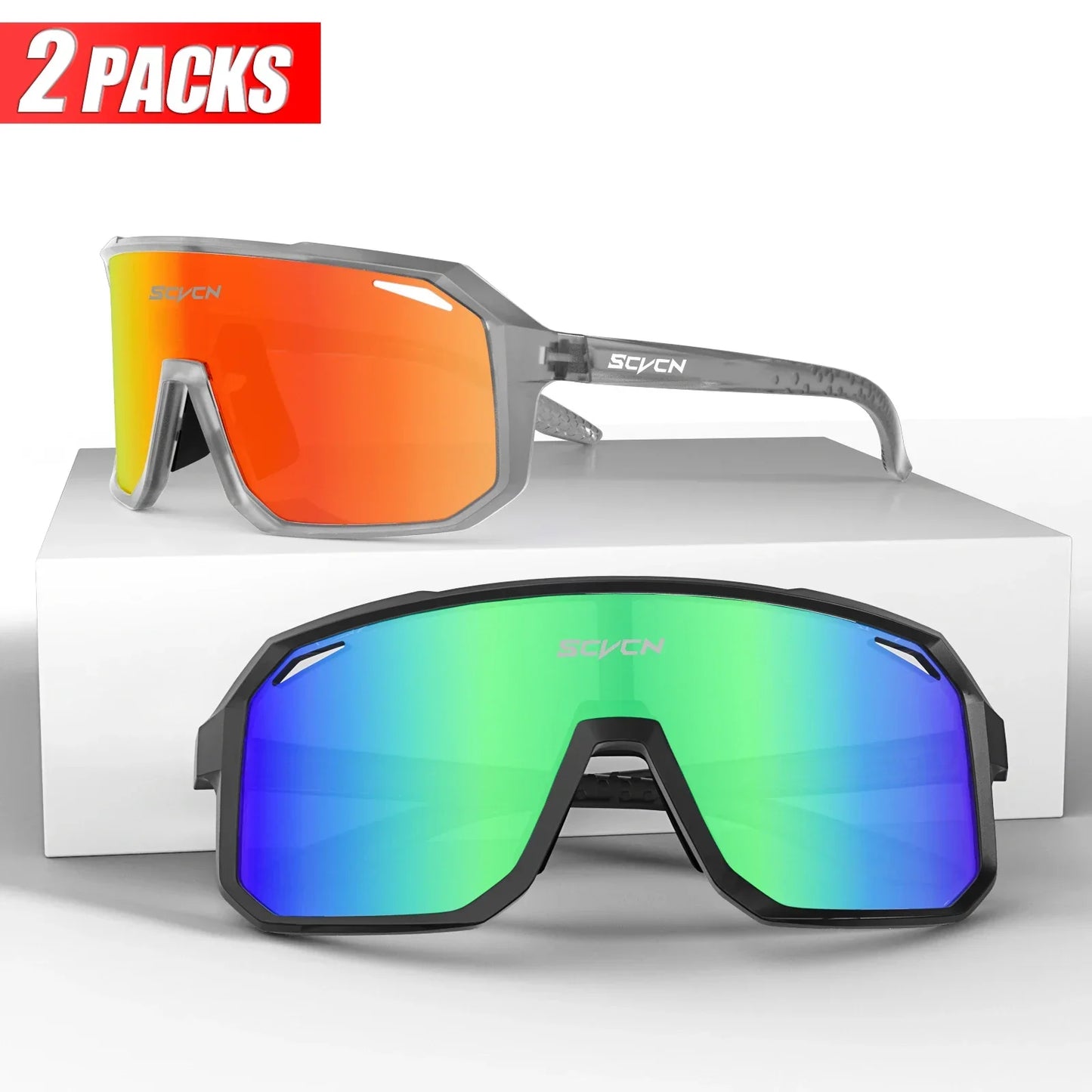SCVCN UV400 Cycling Sports Sunglasses