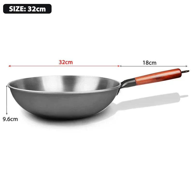 Traditional Handmade Iron Wok