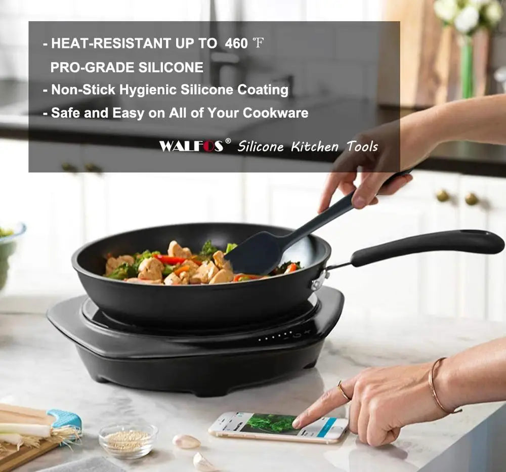 Heat-Resistant Baking Spatula Set