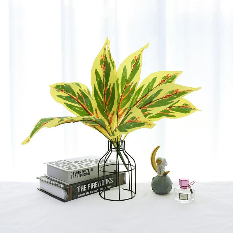 Artificial Monstera Bamboo Plant