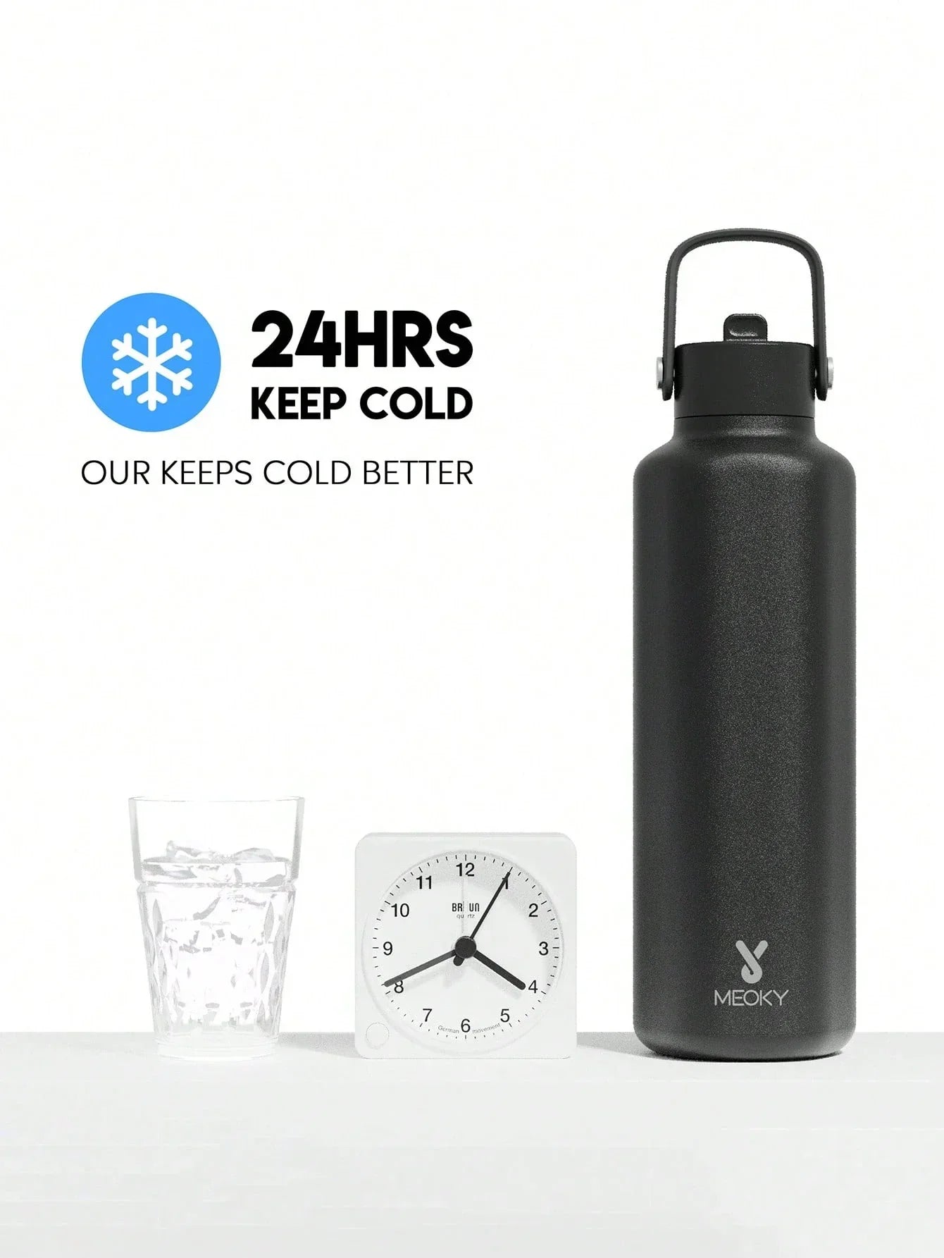 Meoky 24oz Insulated Tumbler Cup
