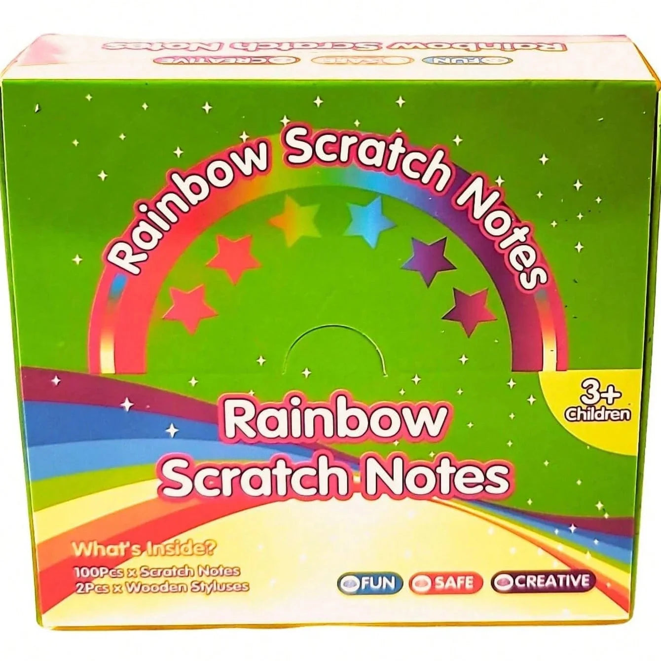Rainbow Scratch Notes Kids Set