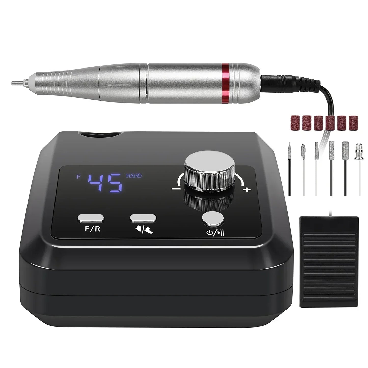 45000RPM Professional Nail Drill Machine