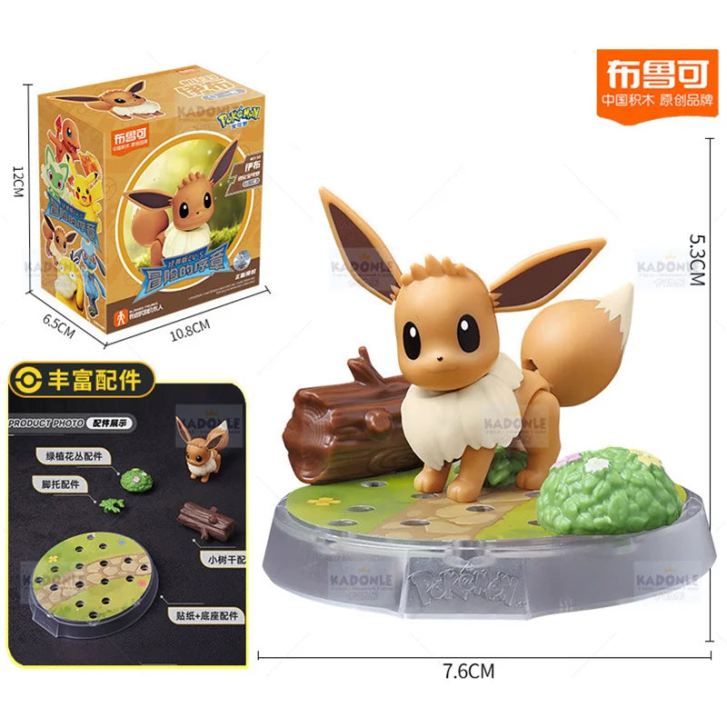 Pokemon Pikachu Charizard Greninja Blocks
