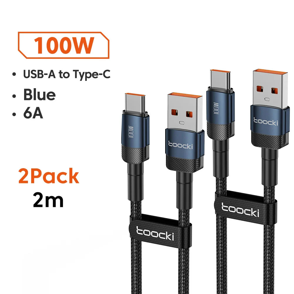 Toocki 100W Fast Charging Cable