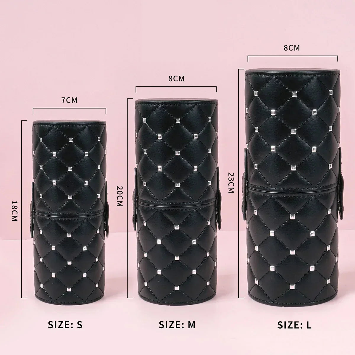 Black Diamond Makeup Brush Holder