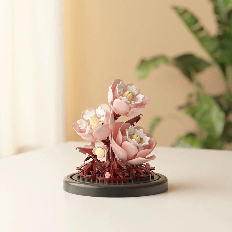 DIY Flower Building Block Kit