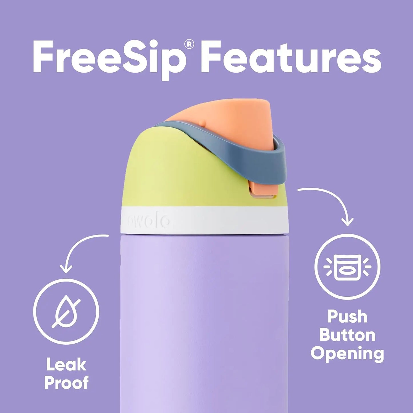 Owala Blue FreeSip Water Bottle