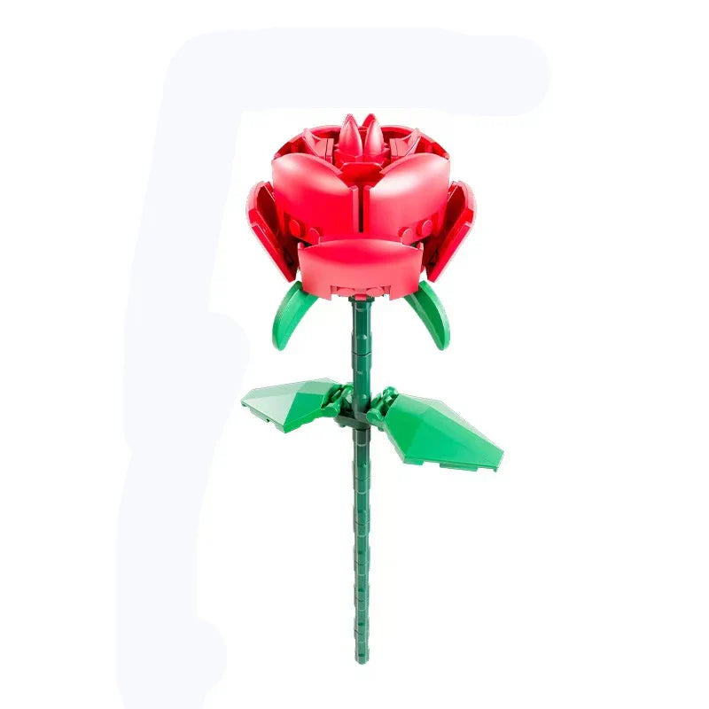 Flower Building Blocks DIY Set