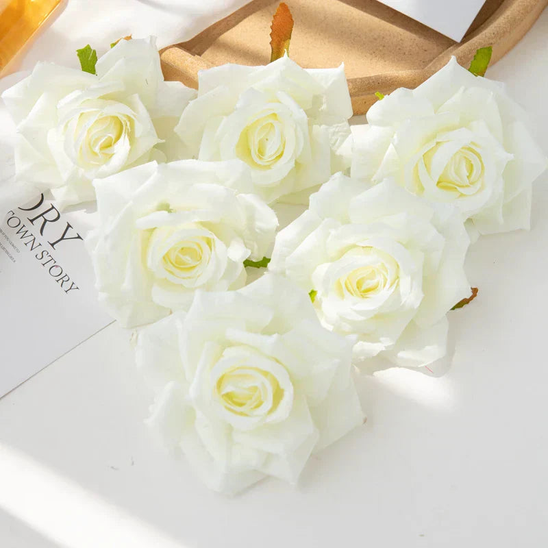Wholesale Mini Silk Rose Heads