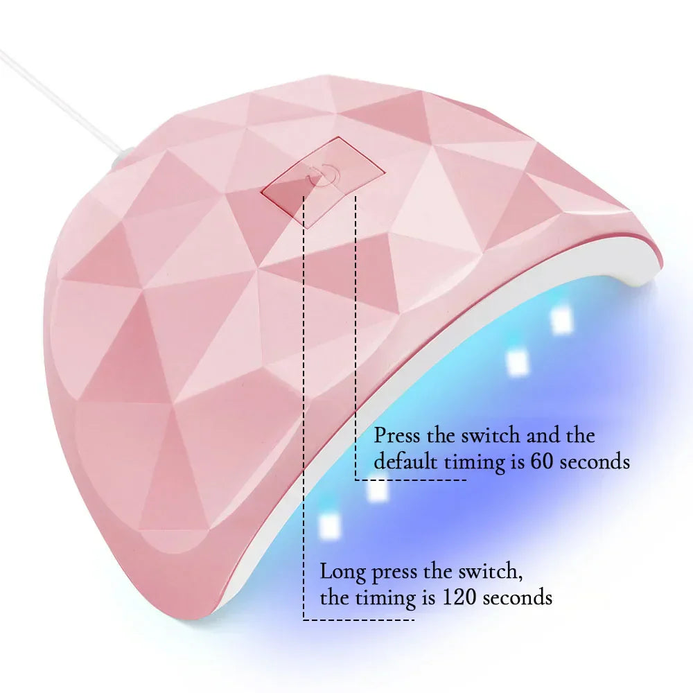 UV LED Nail Dryer Lamp