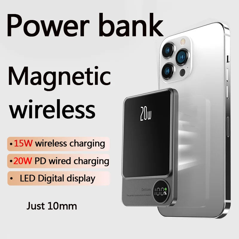 10000mAh Magnetic Alloy PowerBank
