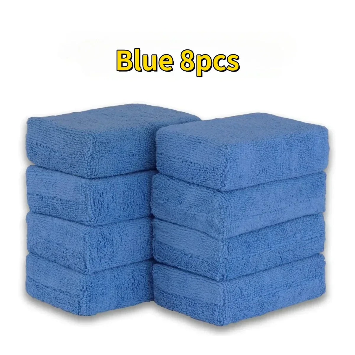 8PCS Microfibre Car Wax Pads