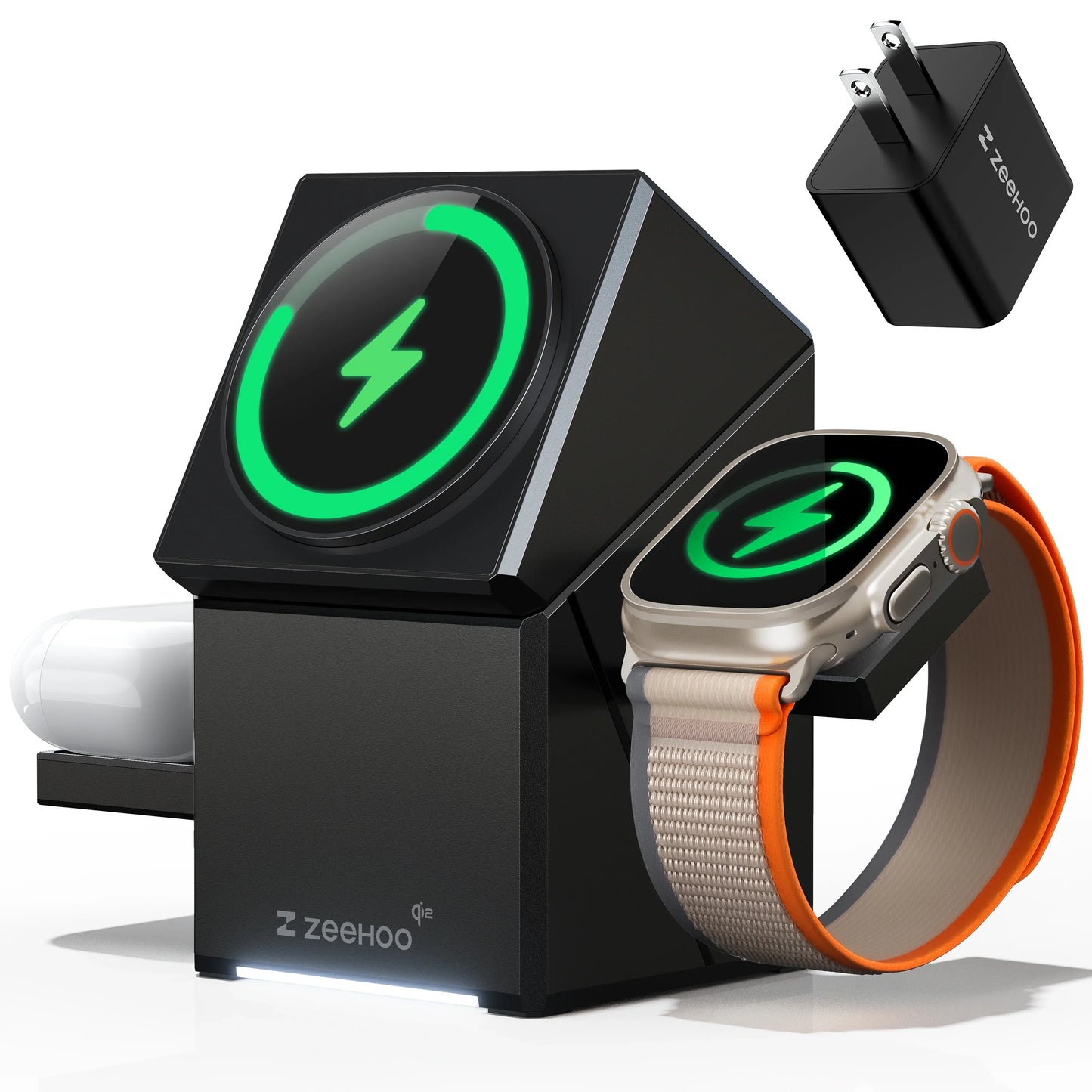 3-in-1 Rotatable Magnetic Charger