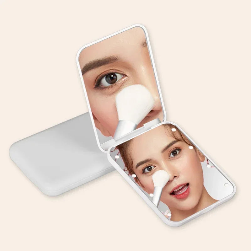 Mini LED Pocket Makeup Mirror