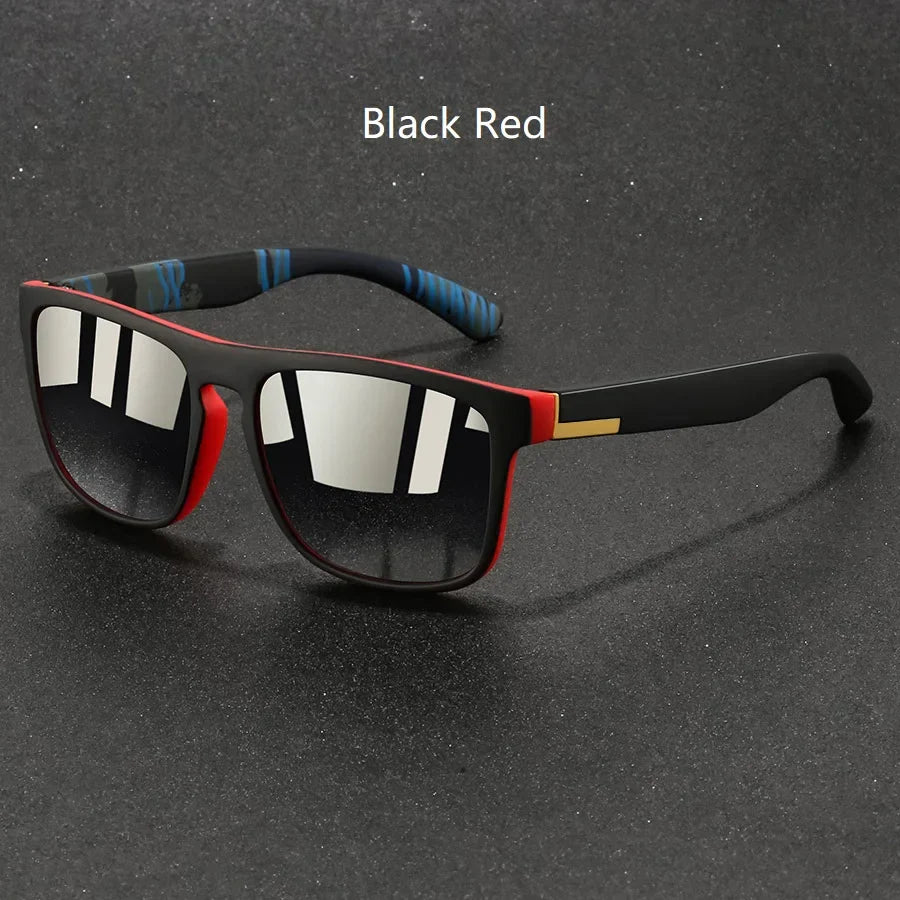 Vintage Square UV400 Sports Sunglasses