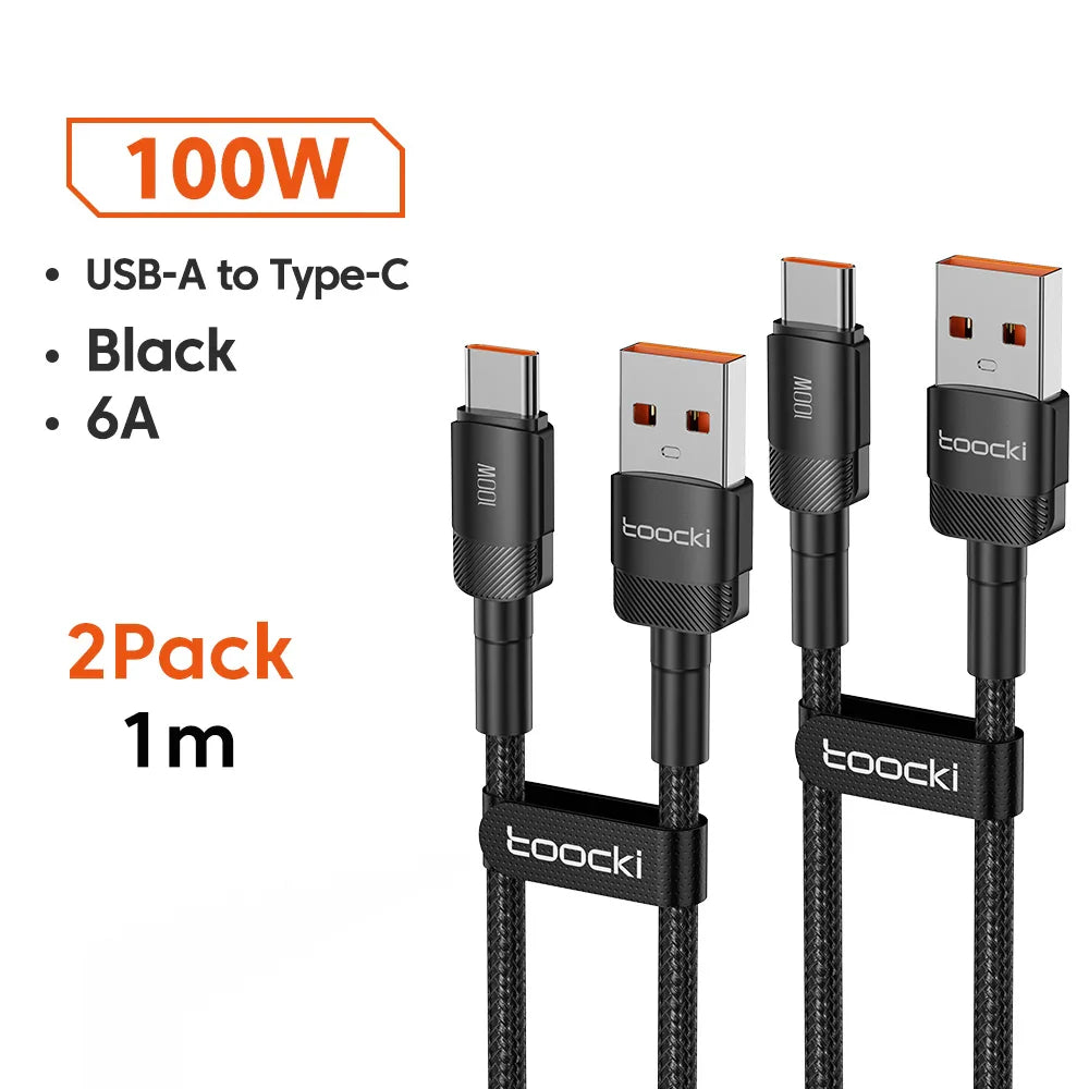 Toocki 100W Fast Charging Cable