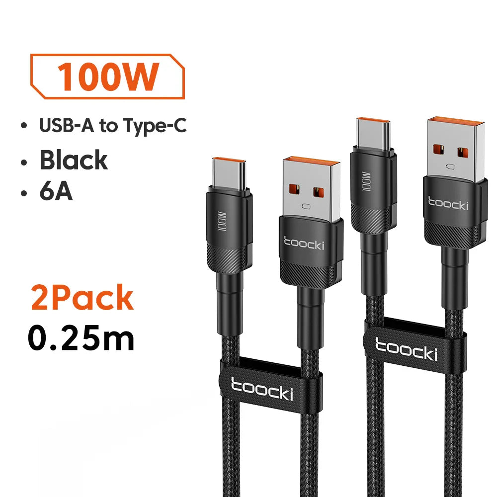 Toocki 100W Fast Charging Cable
