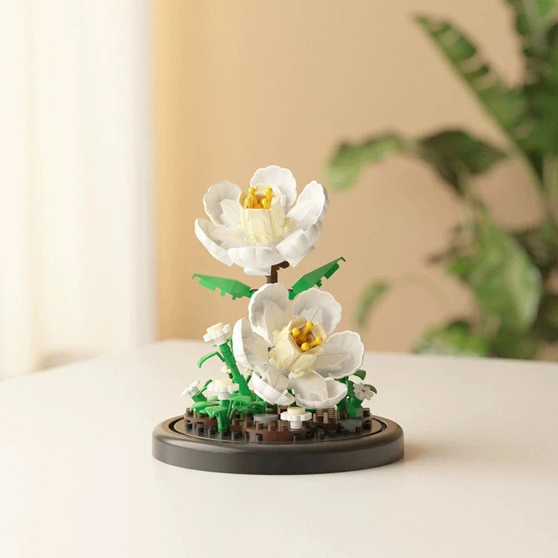 DIY Flower Building Block Kit