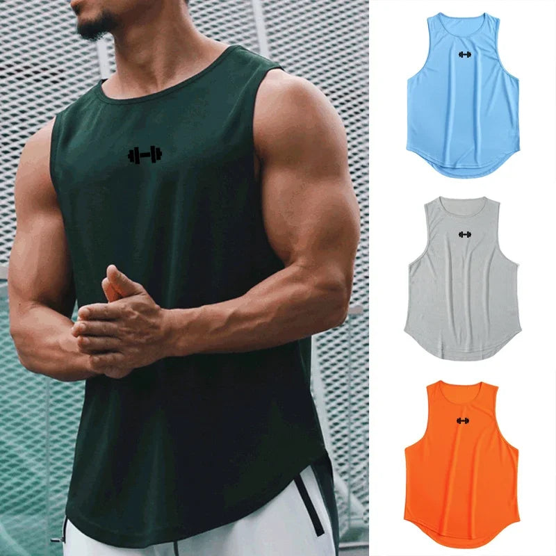 Men’s Breathable Mesh Workout Tank