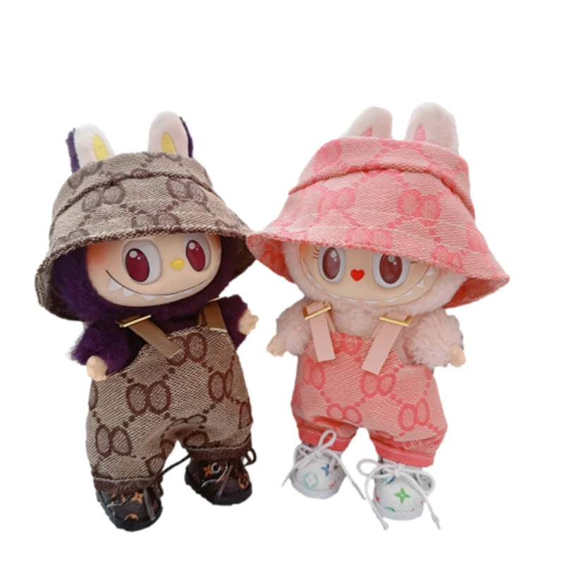 MINISO Labubu Pink Love Hoodie Set