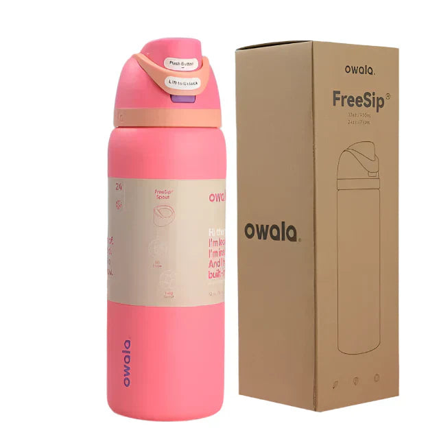 Owala Free Sip Water Bottle Black