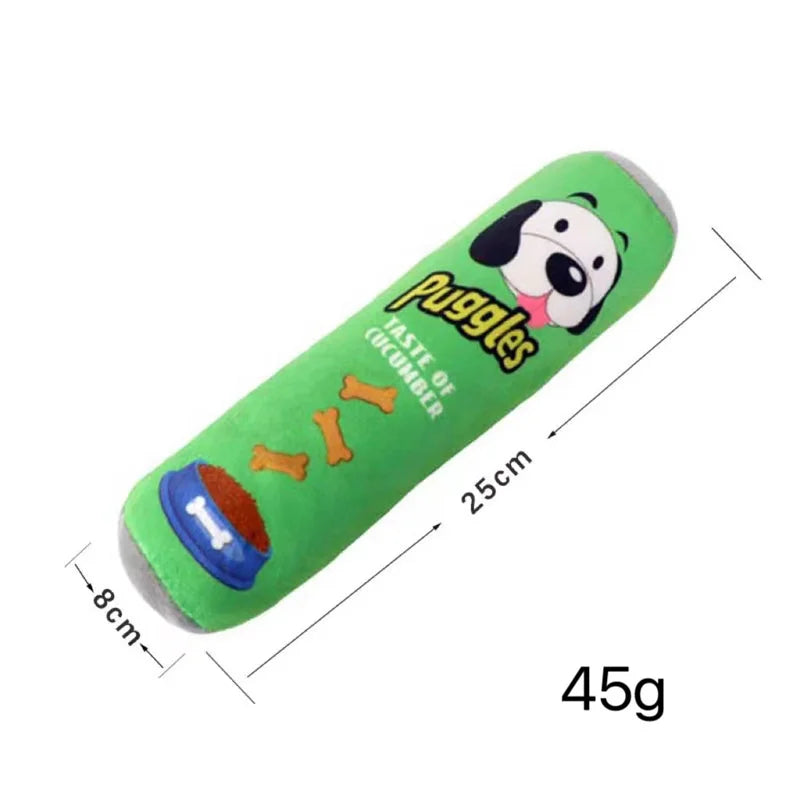 Plush Dog Joint Chew Toy