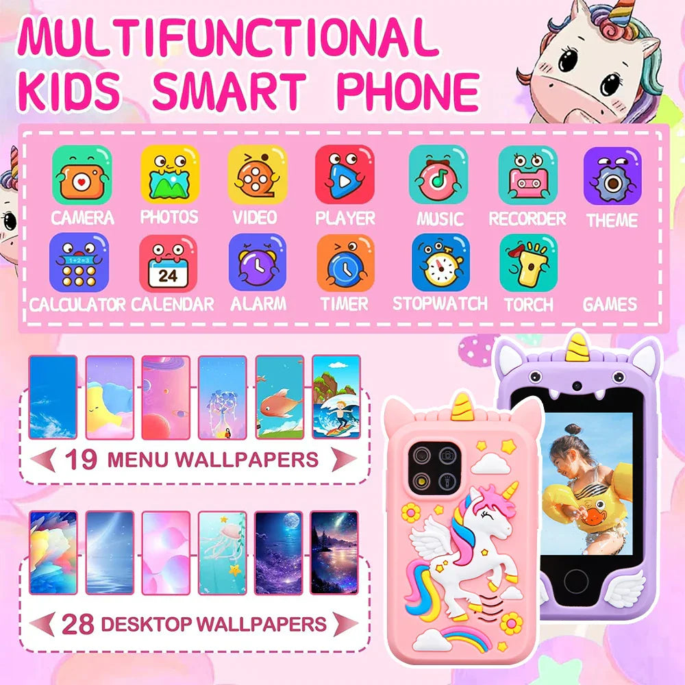 Kids Unicorn Smart Phone Toy