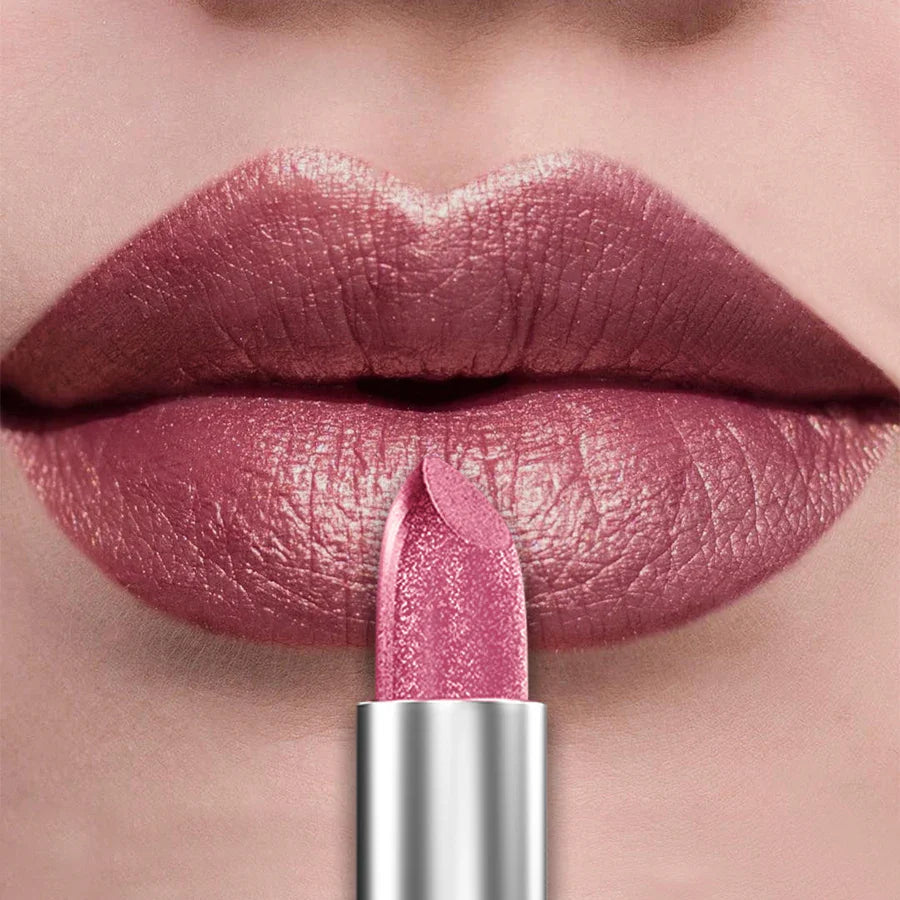 21 Colors Glitter Metallic Lipstick