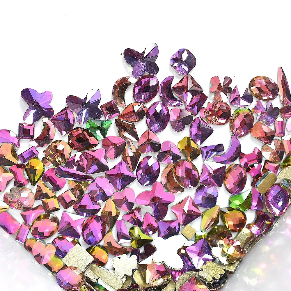 Luxury AB Crystal Nail Gems
