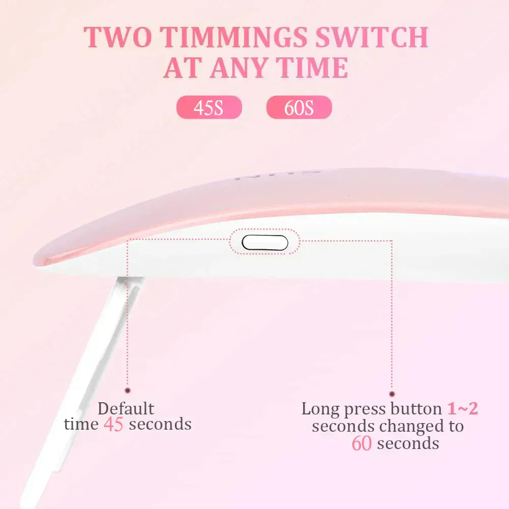 LULAA Mini USB Nail Lamp