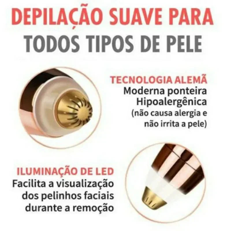 Rechargeable Women Electric Eyebrow Trimmer