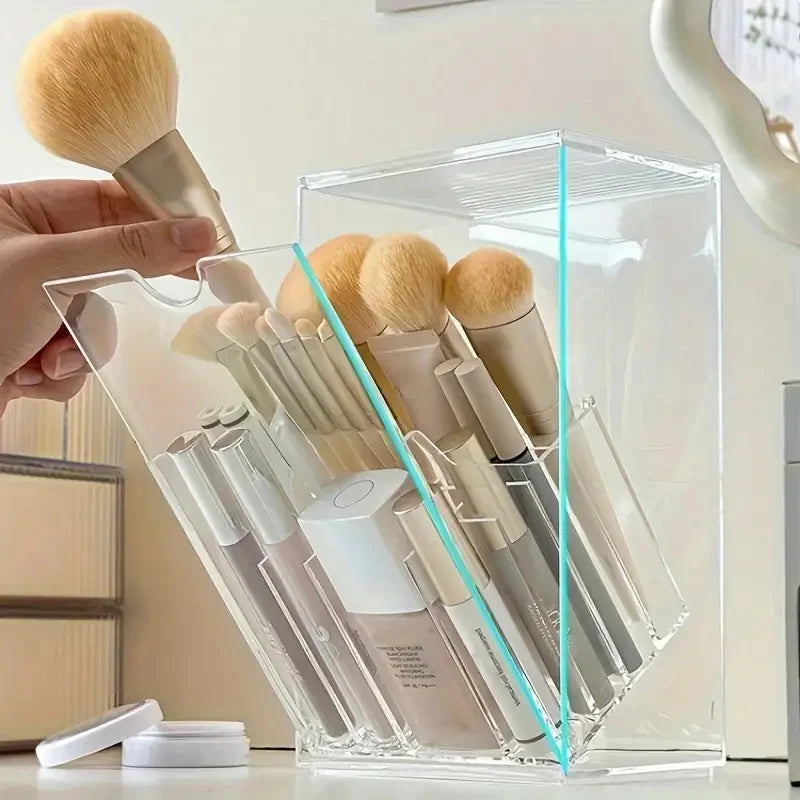 Clear Front Flap Brush Holder