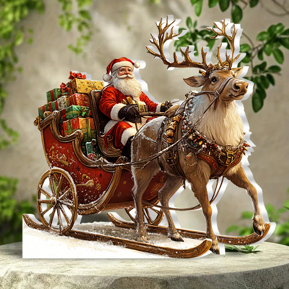 Bohemian Christmas Desktop Decoration